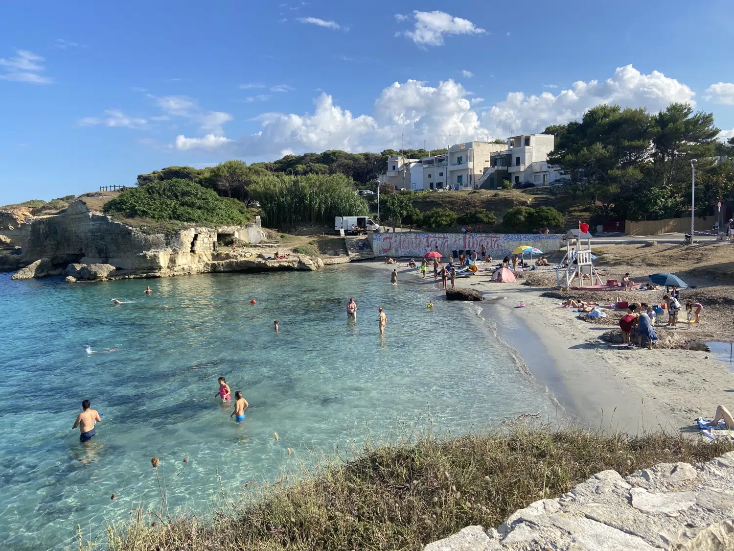 Como são as praias na Itália? Minha primeira experiência na Puglia