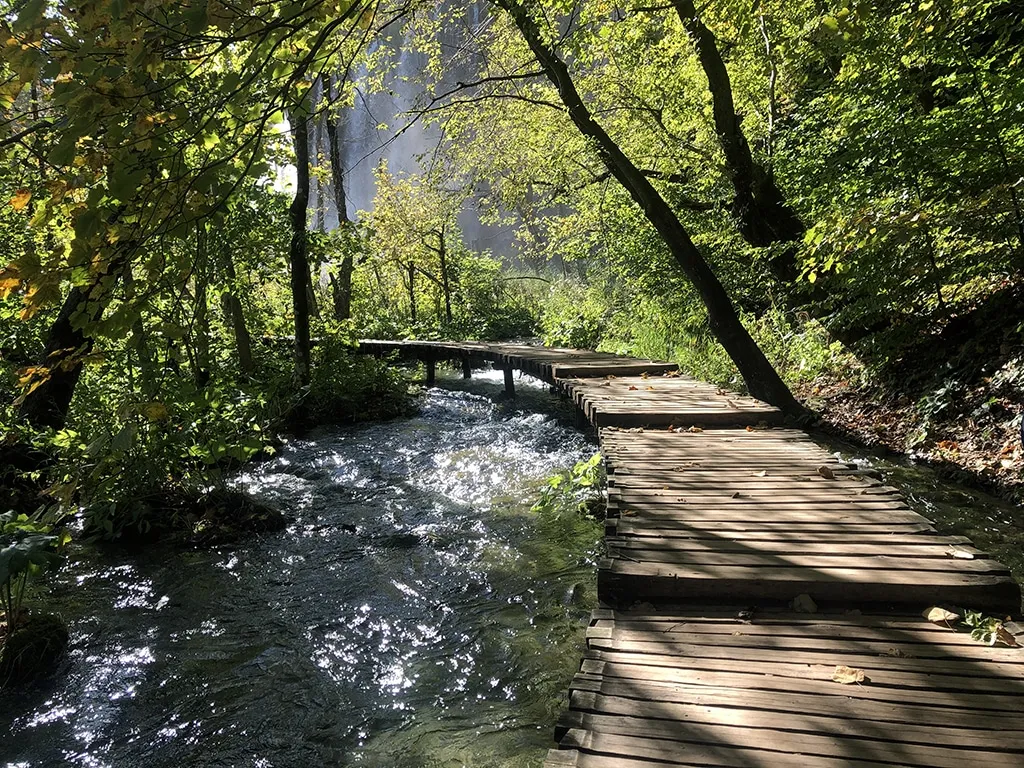 Lagos Plitvice na Croácia