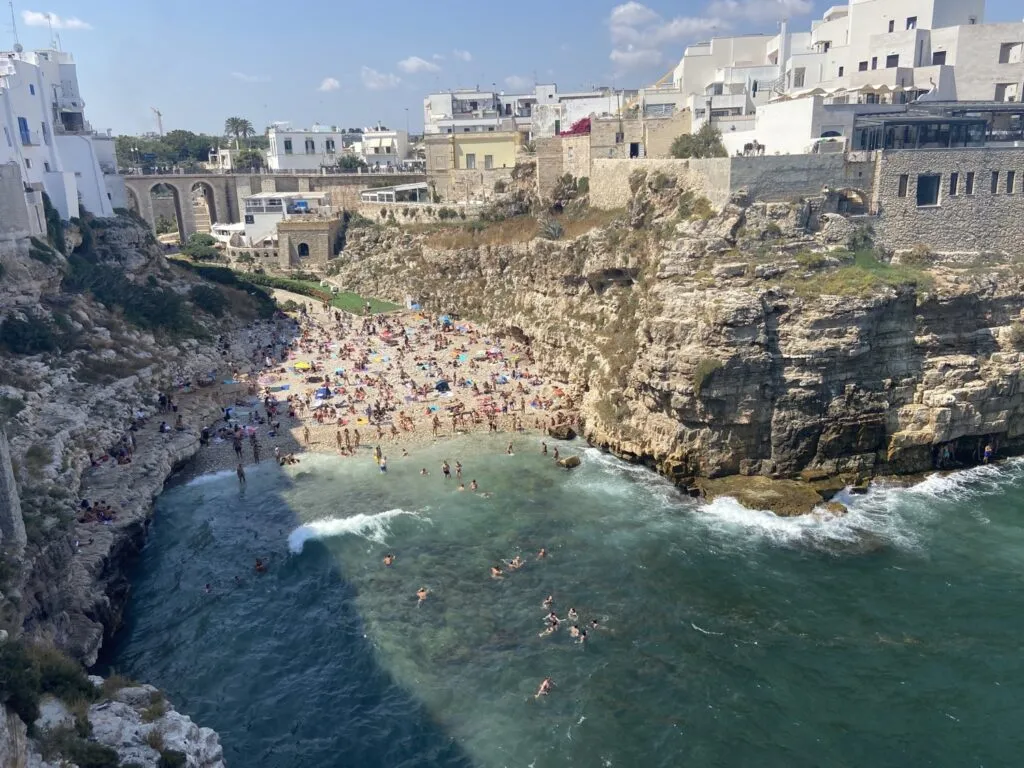 Roteiro de Polignano a Mare na Puglia