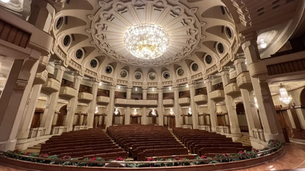 Palácio do Parlamento em Bucareste na Romênia