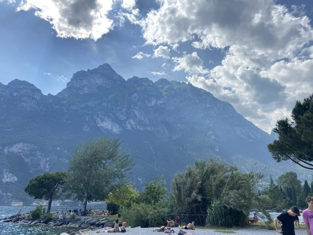 Riva del Garda no Lago de Garda